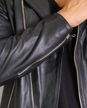 Msm Basic Leather Jacket