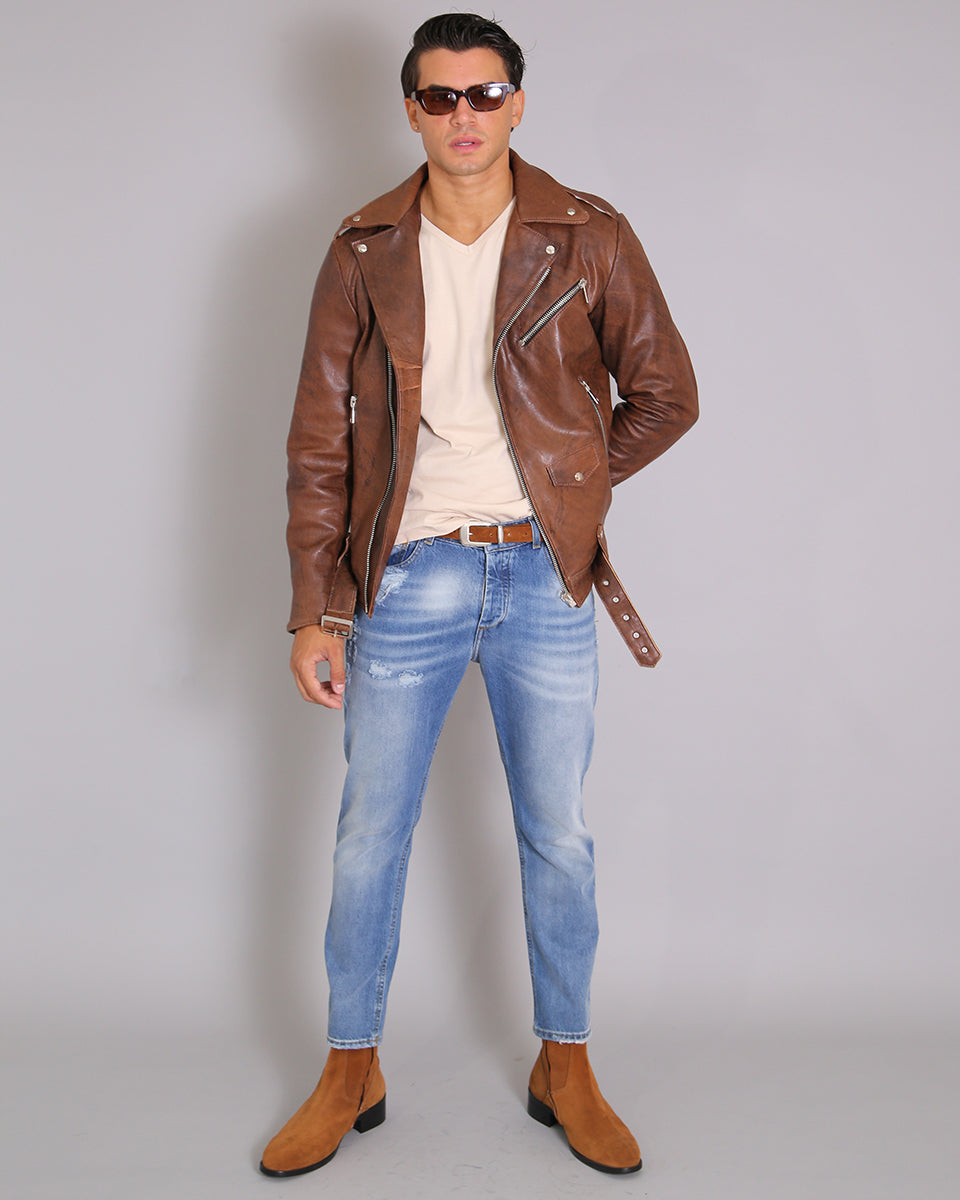 Msm Leather Jacket Leather