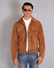 Msm Studio Suede Jacket with Pockets