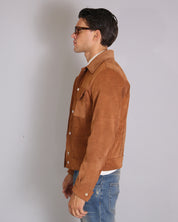 Msm Studio Suede Jacket with Pockets