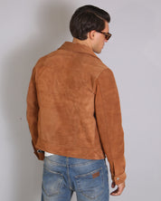 Msm Studio Suede Jacket with Pockets