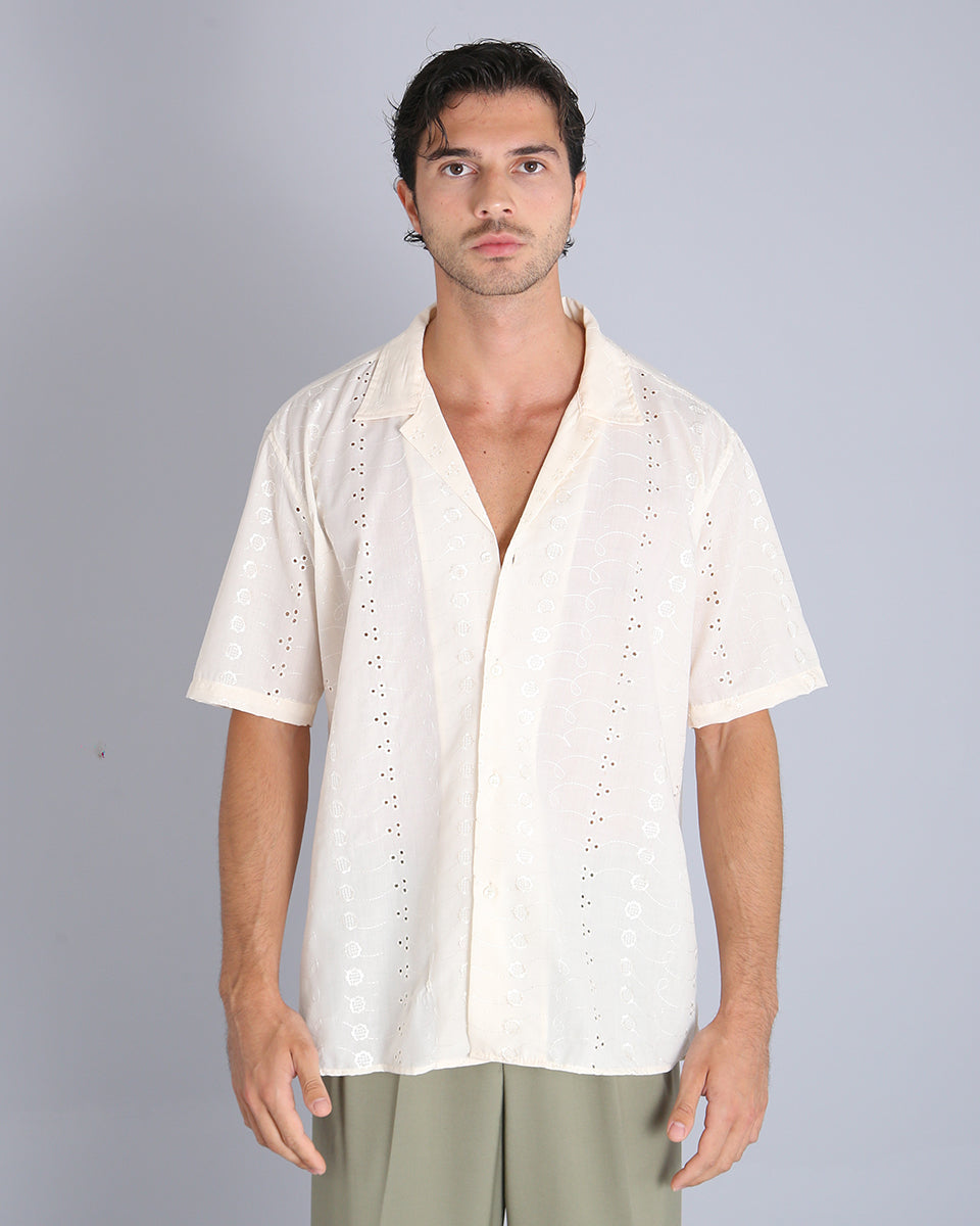 Msm Studio San Gallo Lace Shirt 