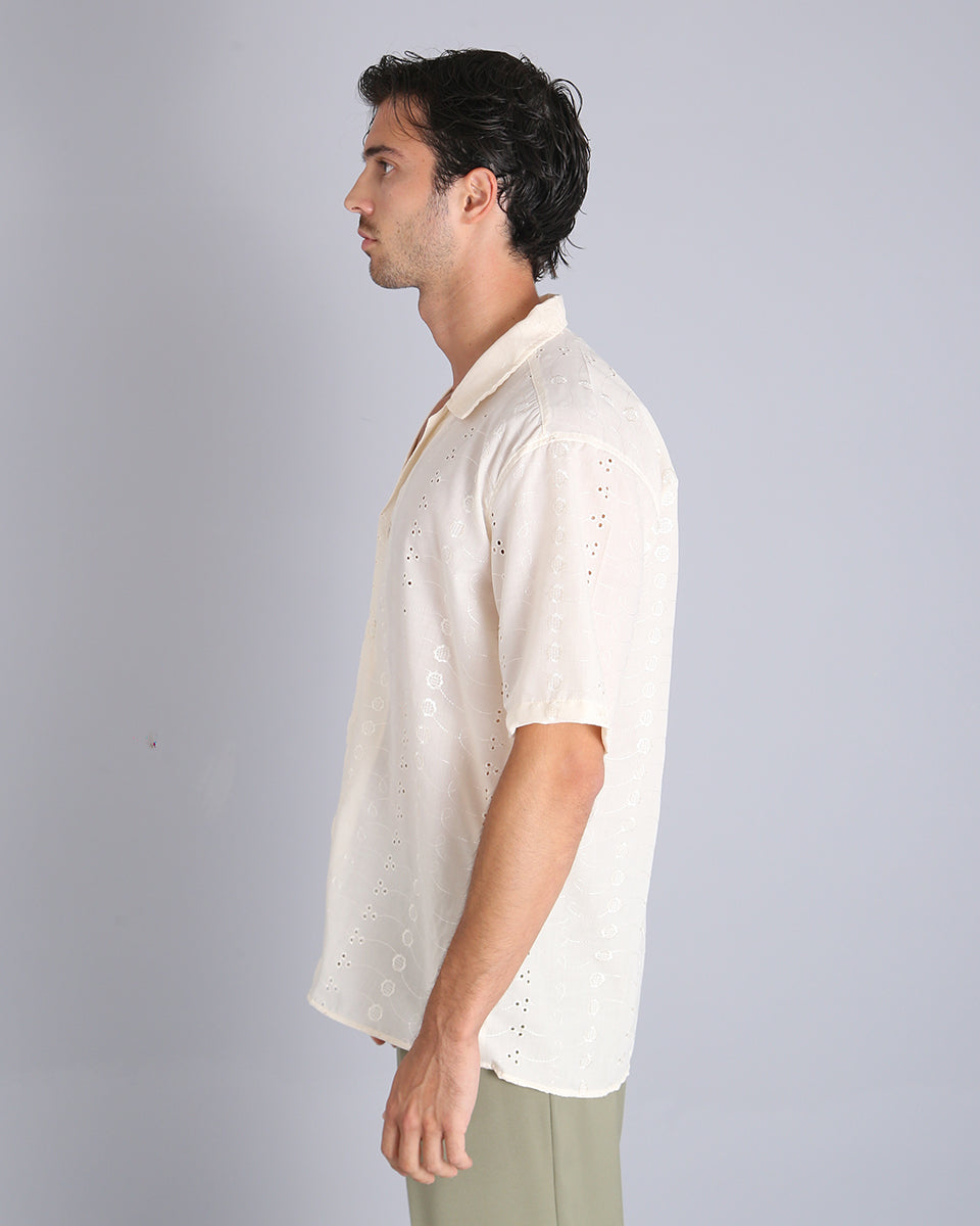 Msm Studio San Gallo Lace Shirt 