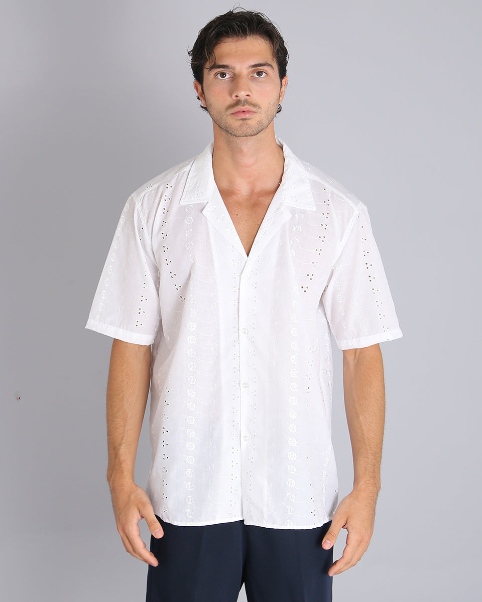 Msm Studio San Gallo Lace Shirt 