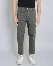 Msm Studio Denim Cropped Green 