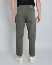 Msm Studio Denim Cropped Green 