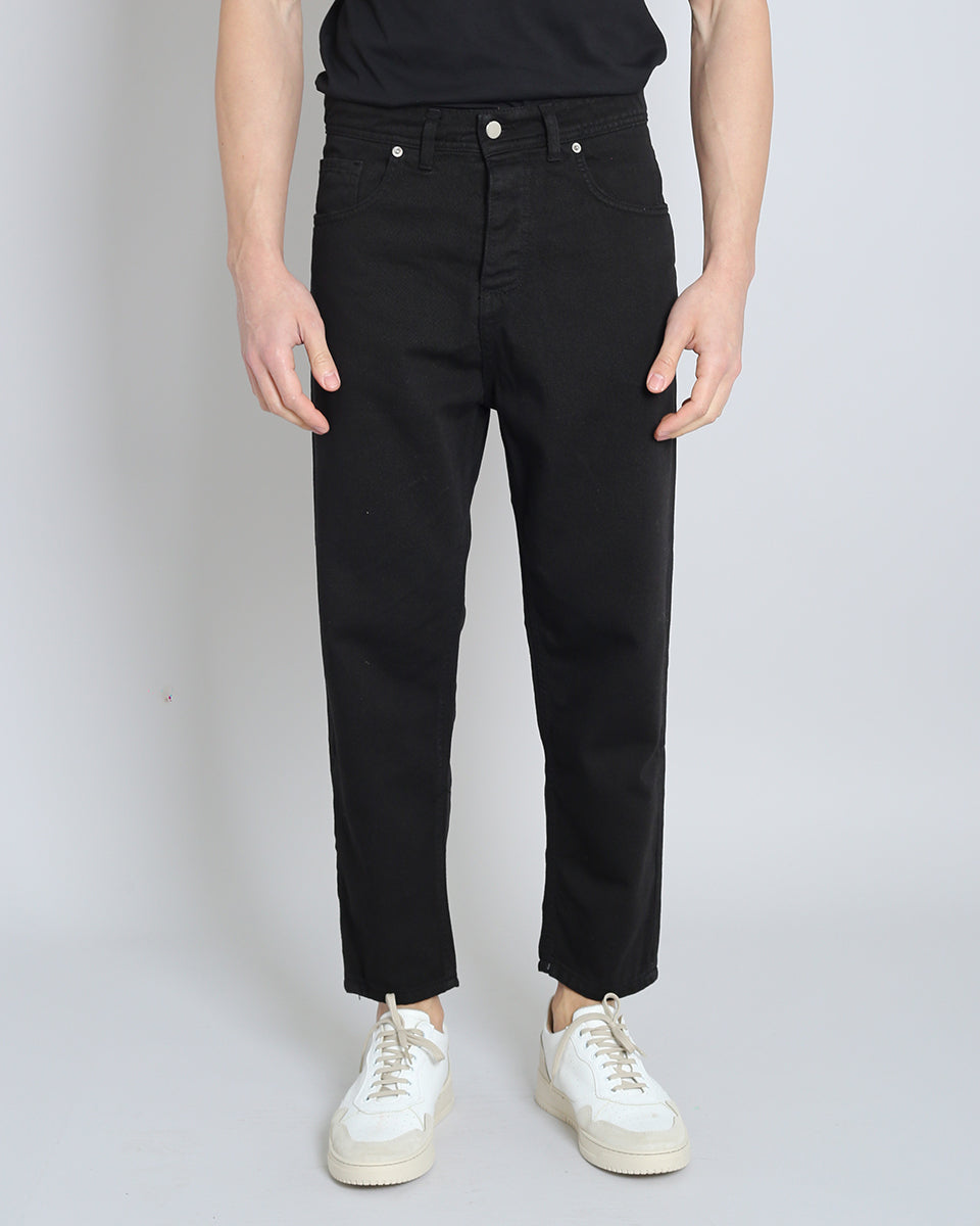 Msm Studio Cropped Denim Black 