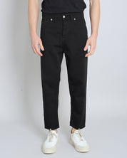 Msm Studio Cropped Denim Black 