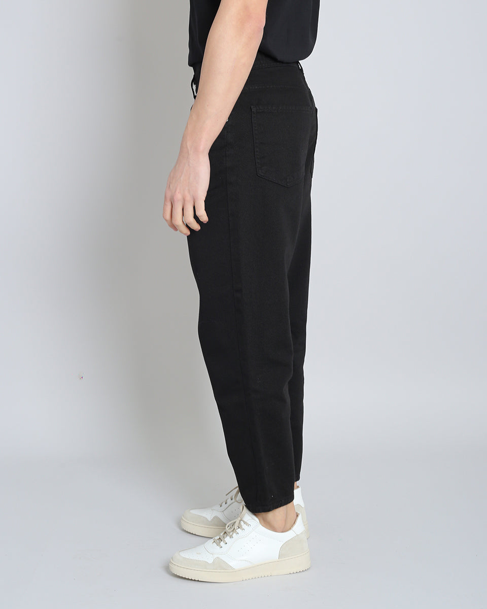 Msm Studio Cropped Denim Black 