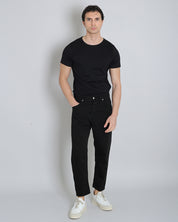 Msm Studio Cropped Denim Black 