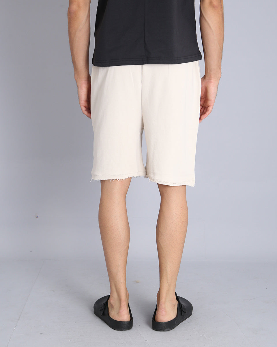 Msm Studio Bermuda Jogger taglio vivo