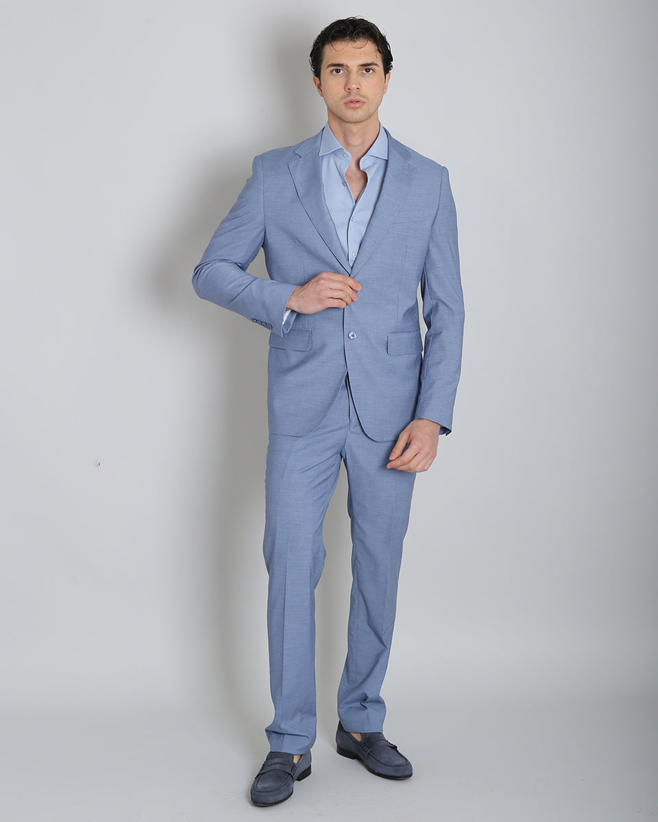 Single-breasted tailored suit