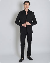 Single-breasted tailored suit