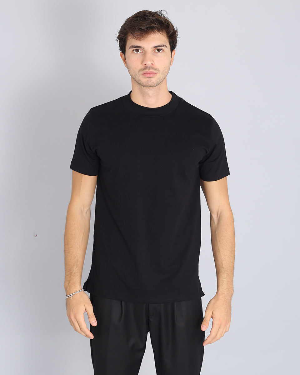 T-shirt Basic mezzocollo