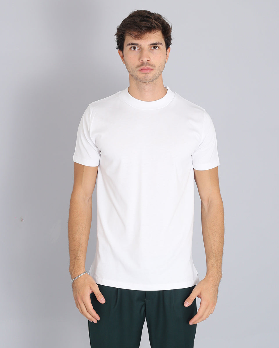 T-shirt Basic mezzocollo