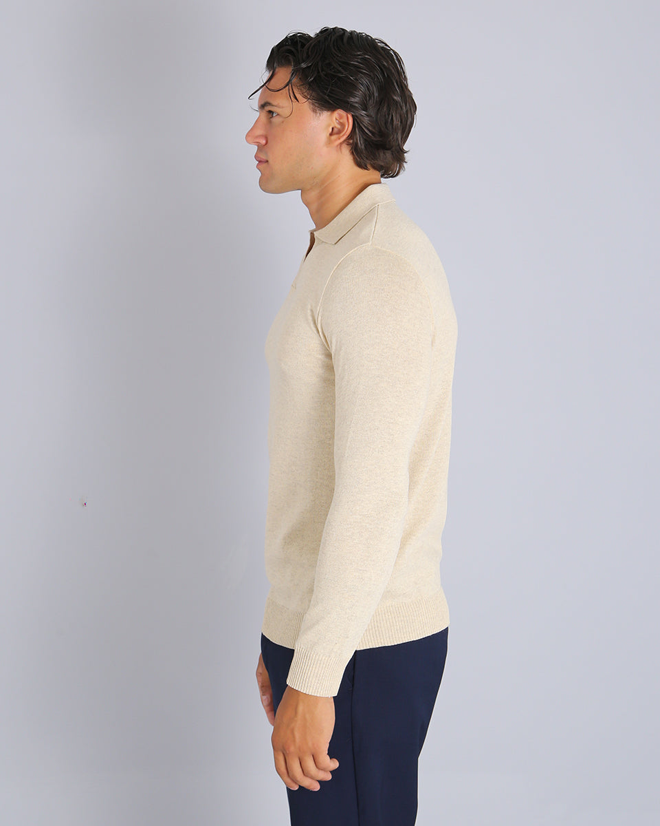 Msm Studio Polo with Thread Collar