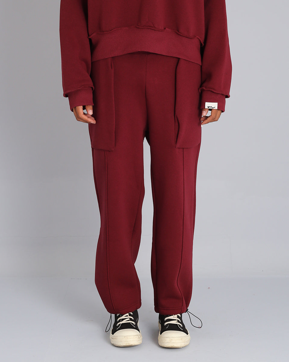 Tracksuit trousers with tights 