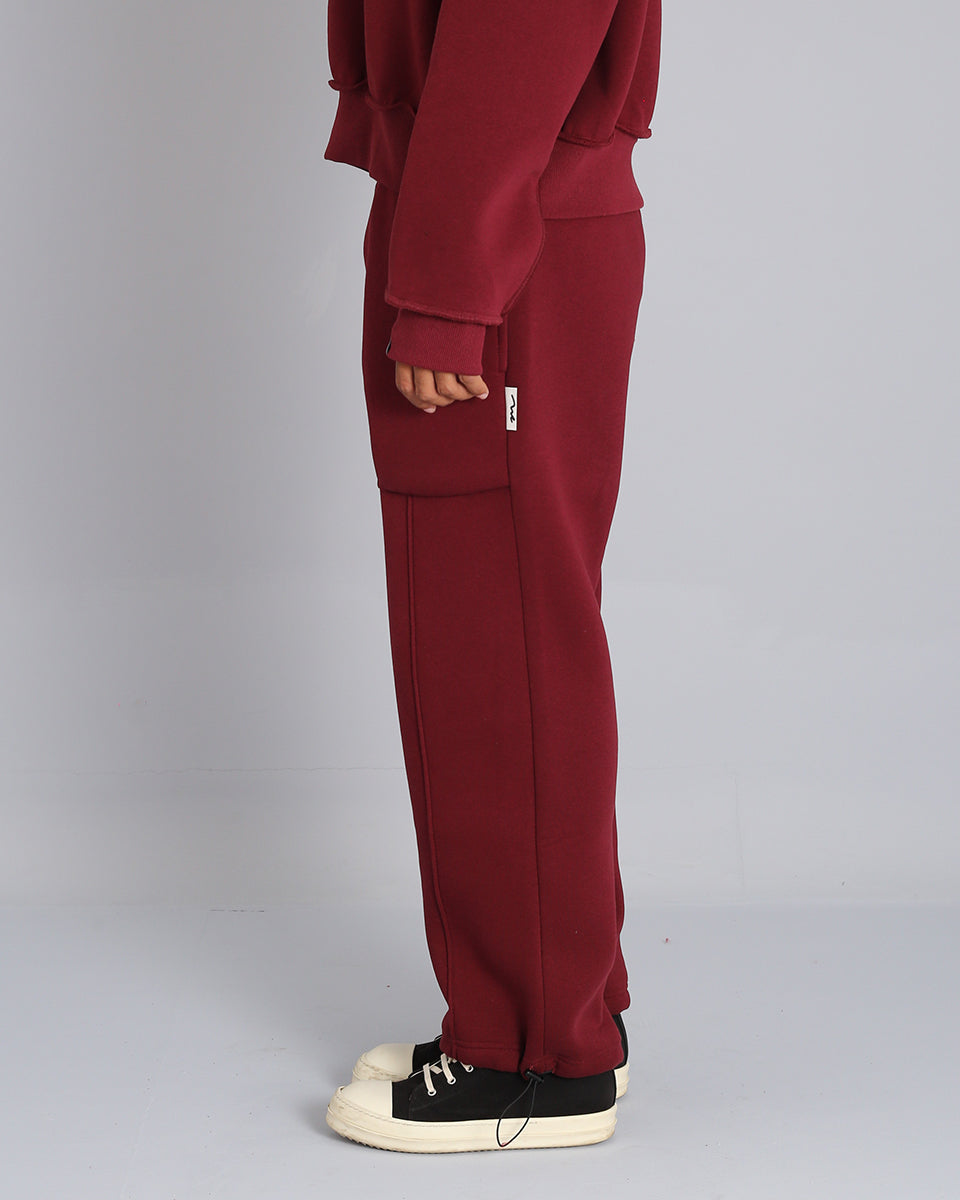 Tracksuit trousers with tights 