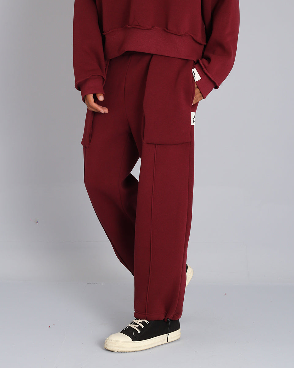 Tracksuit trousers with tights 