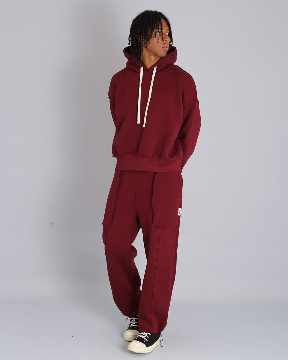 Tracksuit trousers with tights 