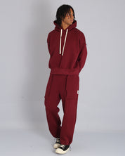 Tracksuit trousers with tights 