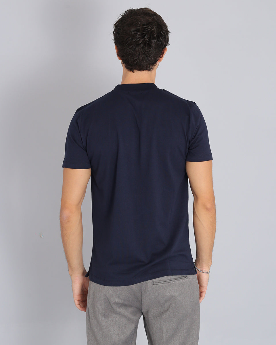 T-shirt Basic mezzocollo