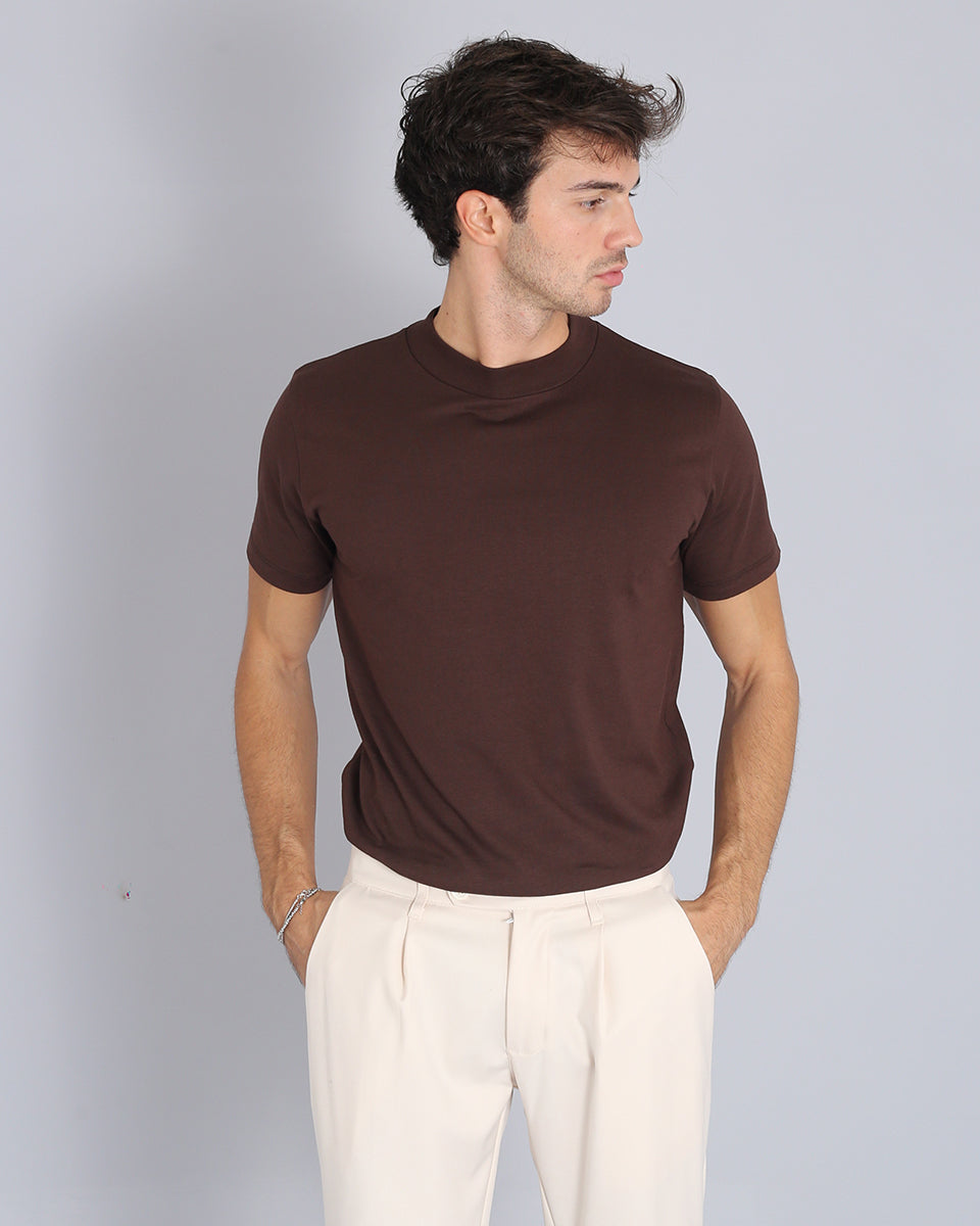 Msm Studio Basic half-neck t-shirt