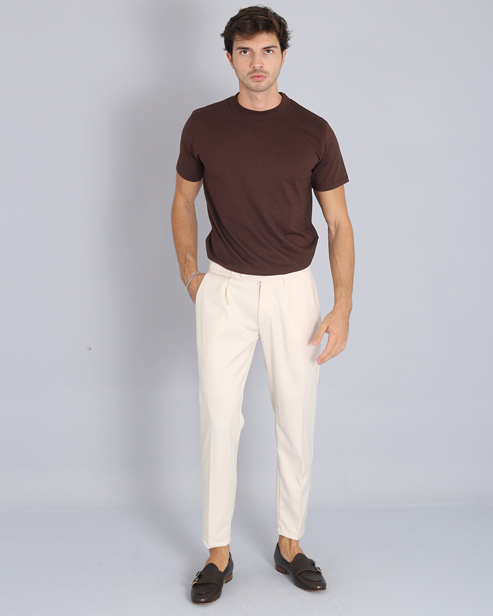 Msm Studio Basic half-neck t-shirt