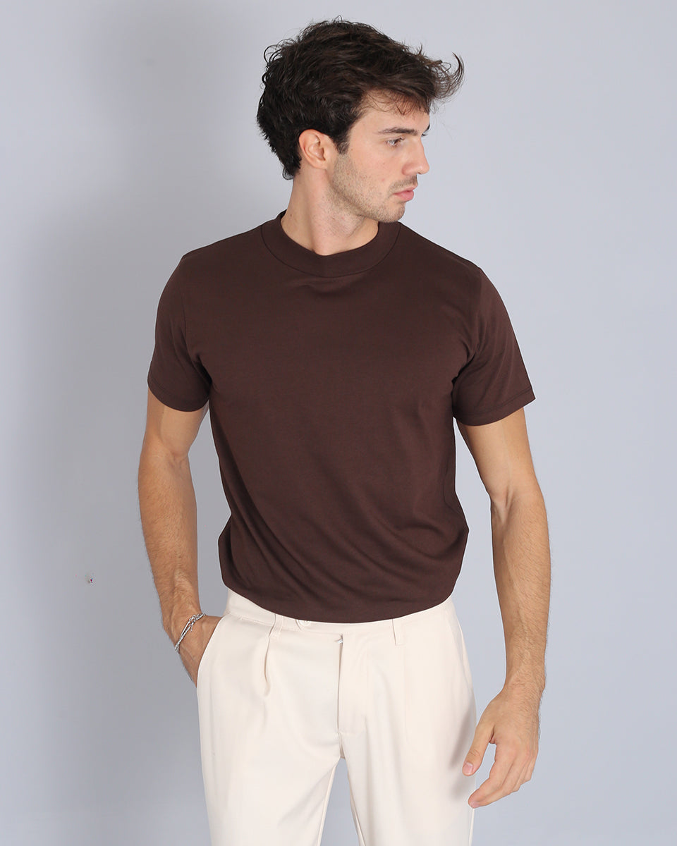 Msm Studio Basic half-neck t-shirt