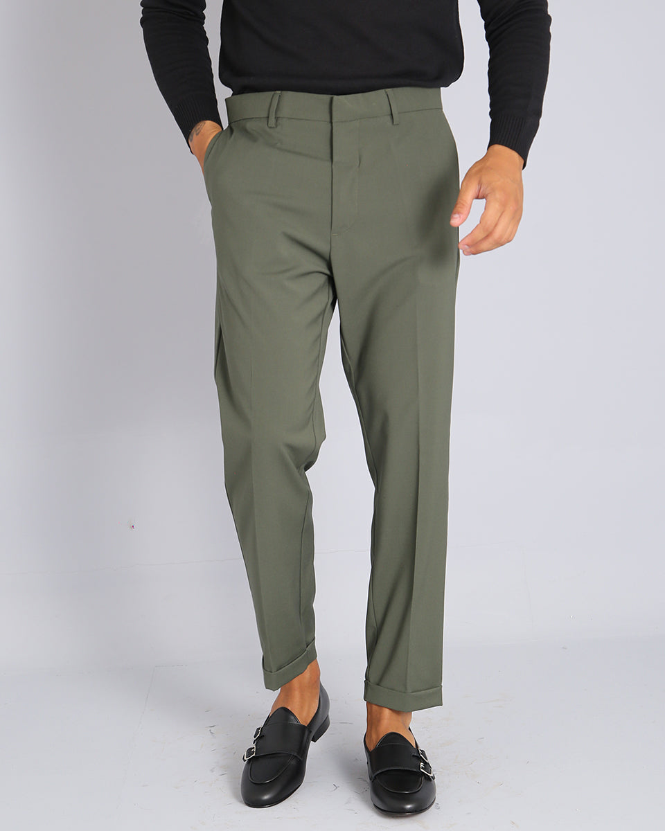 Msm Studio Pantalone Sartoriale Strutturato