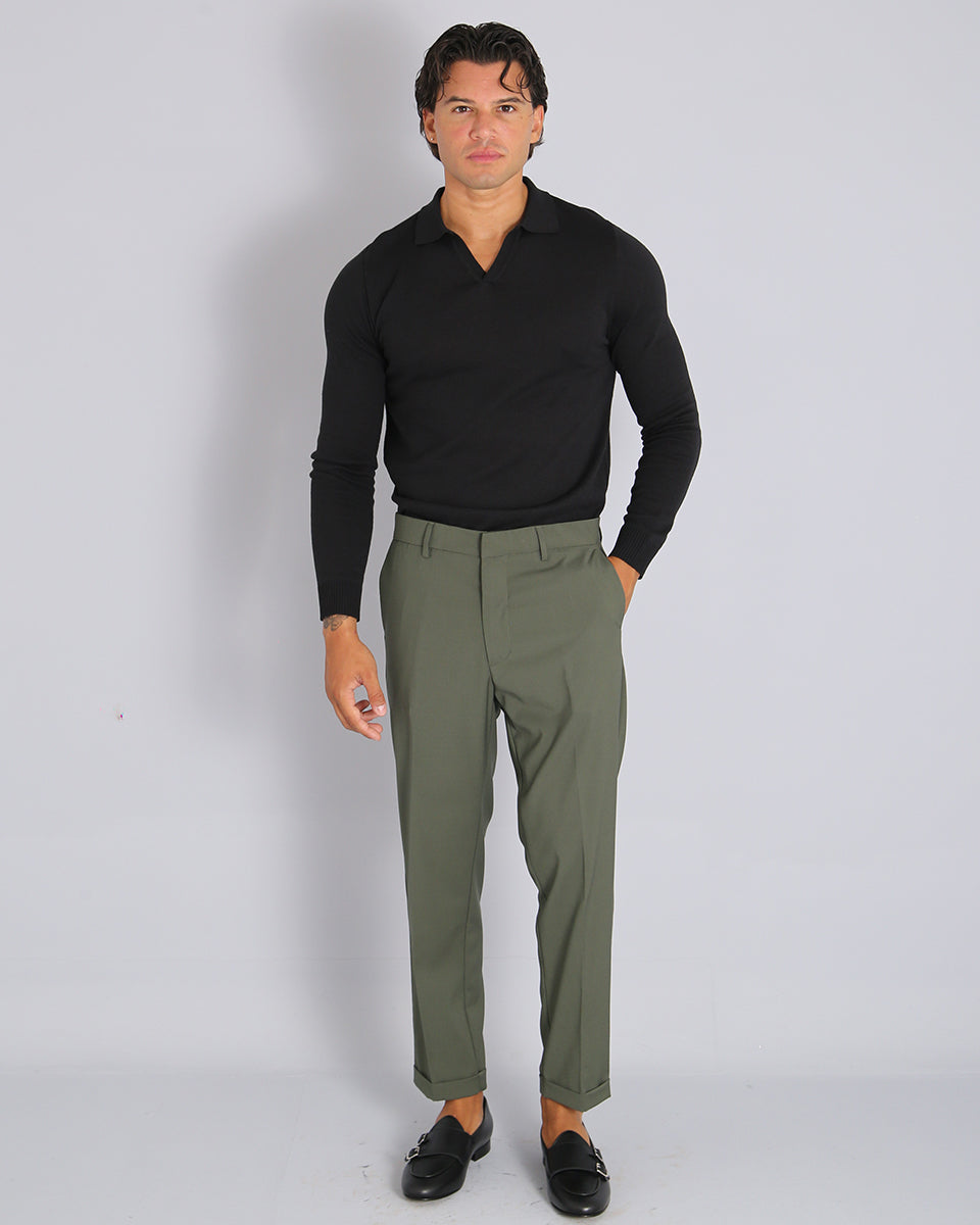 Msm Studio Pantalone Sartoriale Strutturato