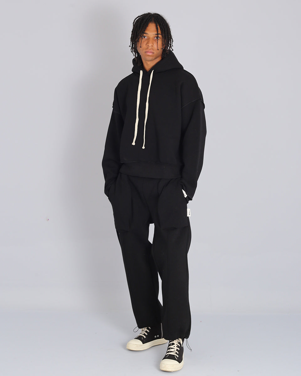 Tracksuit trousers with tights 