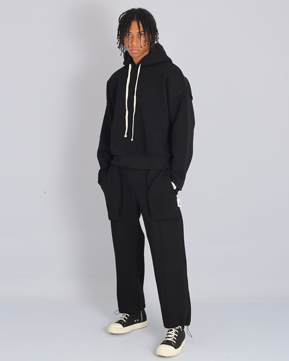 Tracksuit trousers with tights 