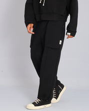 Tracksuit trousers with tights 