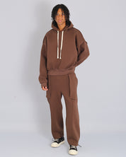 Tracksuit trousers with tights 