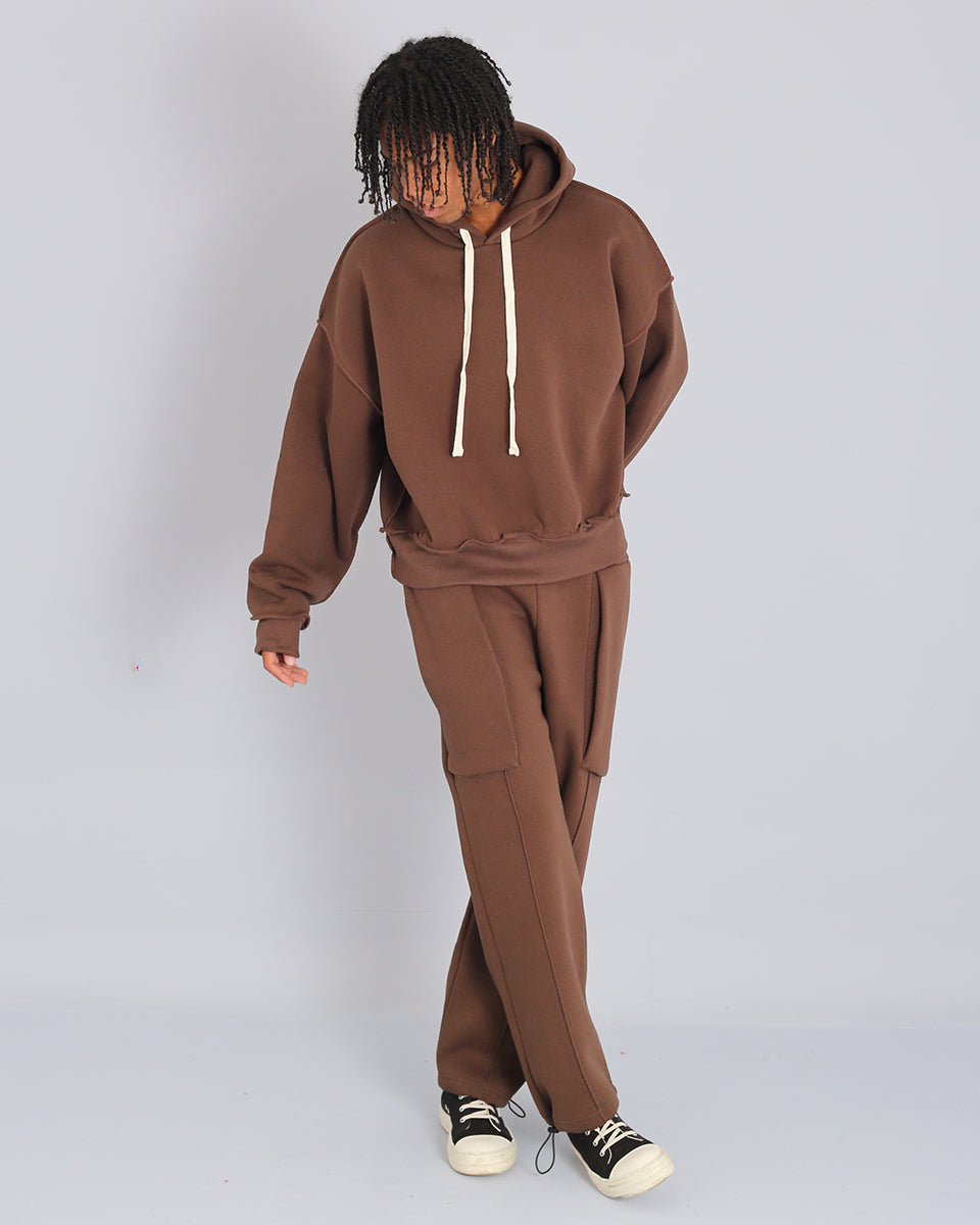 Tracksuit trousers with tights 