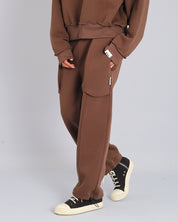 Tracksuit trousers with tights 