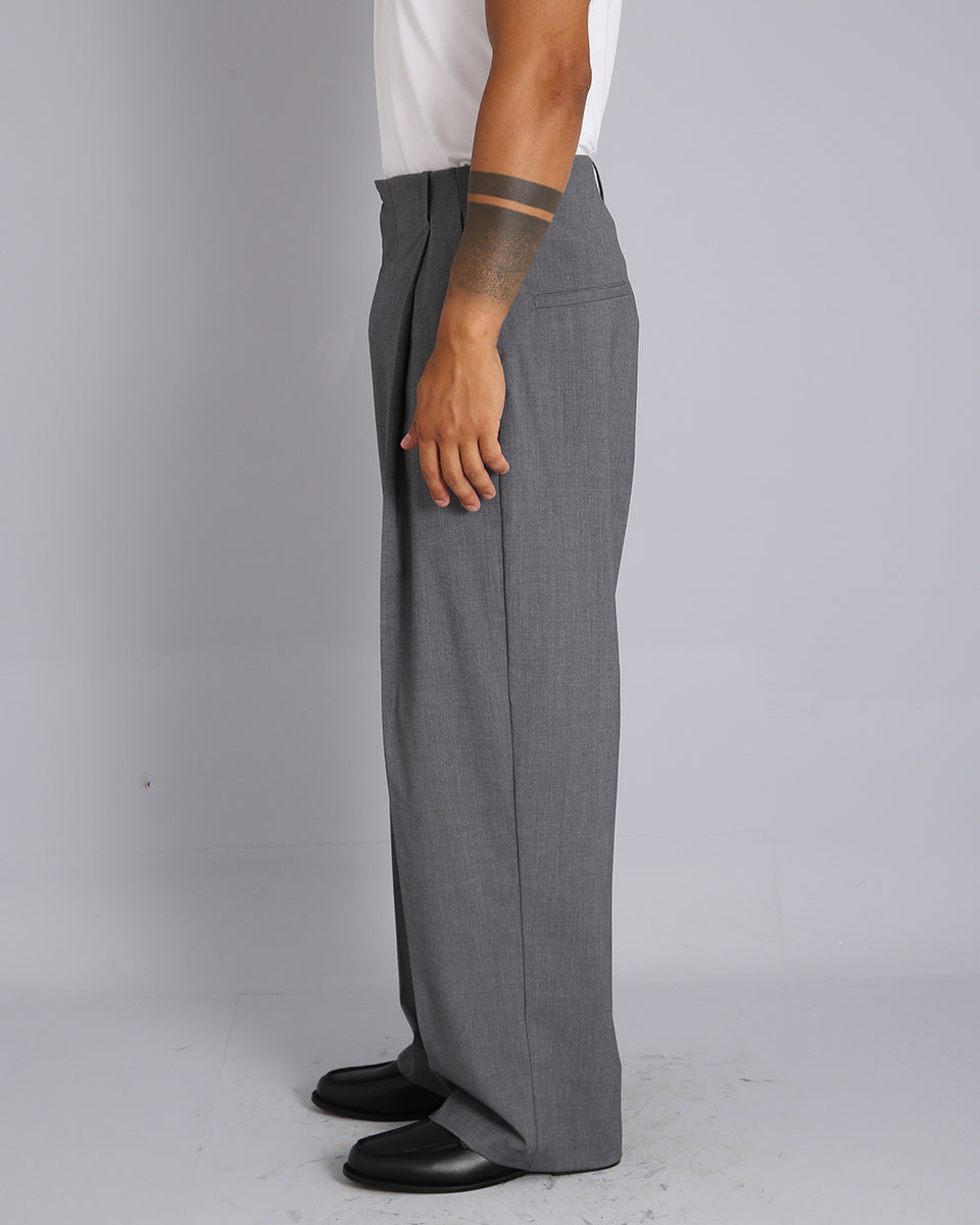 Pantalone Relaxed Fit Vita Alta